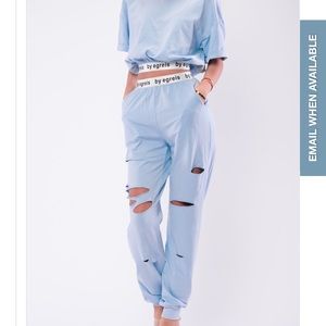 ByEgreis Alyssa Jogger sz XL NWT